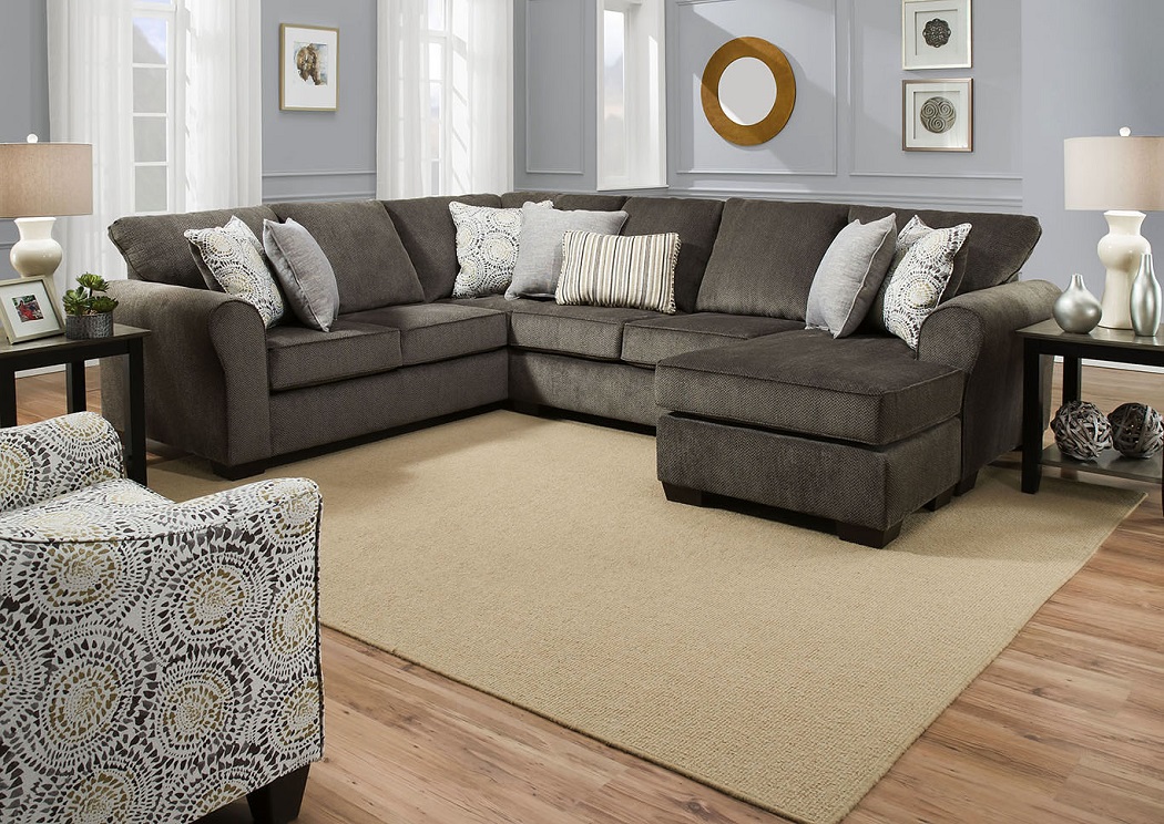 American Design Furniture by Monroe - Ashford Sectional